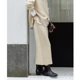 ラメスパンコールナロースカート/セットアップ対応可【洗濯機OK】 | OPAQUE.CLIP | 詳細画像20 