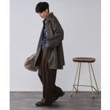 ヘリンボーンステンカラーコート | OPAQUE.CLIP | 詳細画像3 