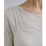 【es】シアーリブアシメレイヤードカットソー | OPAQUE.CLIP | 詳細画像24 