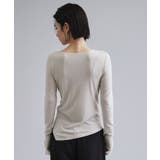 【es】シアーリブアシメレイヤードカットソー | OPAQUE.CLIP | 詳細画像20 