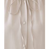 フリルカラーブラウス【洗濯機OK】 | OPAQUE.CLIP | 詳細画像8