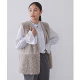 フリルカラーブラウス【洗濯機OK】 | OPAQUE.CLIP | 詳細画像9