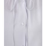 フリルカラーブラウス【洗濯機OK】 | OPAQUE.CLIP | 詳細画像12