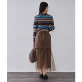 チュールドッキングデザインスカート【洗濯機OK】 | OPAQUE.CLIP | 詳細画像6 