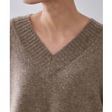 リラクシーVネックミドルゲージニット【洗える】 | OPAQUE.CLIP | 詳細画像12