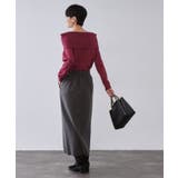 オフショルダーニット【洗濯機OK】 | OPAQUE.CLIP | 詳細画像11