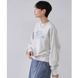 裏毛プリント刺繍ロゴ【洗濯機OK】 | OPAQUE.CLIP | 詳細画像5 