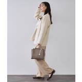 アンゴラ/フォックスブレンド ニットカーディガン【洗濯機OK】 | OPAQUE.CLIP | 詳細画像3