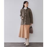 アンゴラ/フォックスブレンド ニットカーディガン【洗濯機OK】 | OPAQUE.CLIP | 詳細画像6