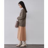 アンゴラ/フォックスブレンド ニットカーディガン【洗濯機OK】 | OPAQUE.CLIP | 詳細画像7