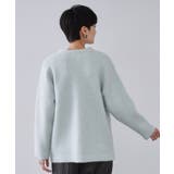 アンゴラ/フォックスブレンド ニットカーディガン【洗濯機OK】 | OPAQUE.CLIP | 詳細画像15