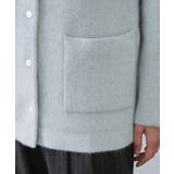 アンゴラ/フォックスブレンド ニットカーディガン【洗濯機OK】 | OPAQUE.CLIP | 詳細画像19