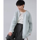 ミントグリーン(021) | アンゴラ/フォックスブレンド ニットカーディガン【洗濯機OK】 | OPAQUE.CLIP