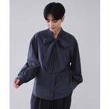 ボウタイブラウス【洗濯機OK】 | OPAQUE.CLIP | 詳細画像13 