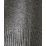 ハーフジップミドルゲージニット【洗濯機OK】 | OPAQUE.CLIP | 詳細画像4