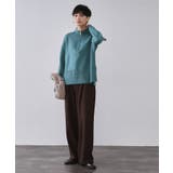 ハーフジップミドルゲージニット【洗濯機OK】 | OPAQUE.CLIP | 詳細画像10