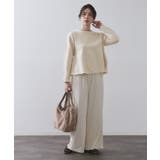 ペプラムニット【洗濯機OK】 | OPAQUE.CLIP | 詳細画像2