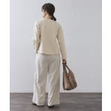 ペプラムニット【洗濯機OK】 | OPAQUE.CLIP | 詳細画像3