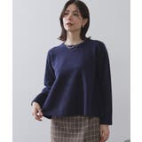 ペプラムニット【洗濯機OK】 | OPAQUE.CLIP | 詳細画像9