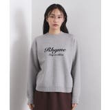 襟付きロゴジャカードニット【洗濯機OK】 | OPAQUE.CLIP | 詳細画像30