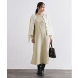 裾フレアニットワンピース【洗濯機OK/抗ピル】 | OPAQUE.CLIP | 詳細画像7