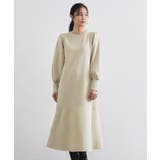 裾フレアニットワンピース【洗濯機OK/抗ピル】 | OPAQUE.CLIP | 詳細画像9