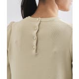 裾フレアニットワンピース【洗濯機OK/抗ピル】 | OPAQUE.CLIP | 詳細画像13