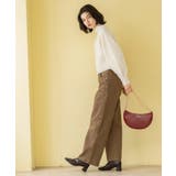 ヴィンテージカラーワイドストレートパンツ【洗濯機OK】 | OPAQUE.CLIP | 詳細画像6 