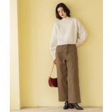 ヴィンテージカラーワイドストレートパンツ【洗濯機OK】 | OPAQUE.CLIP | 詳細画像7 