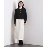 フェイクパールビジューボタンニットカーディガン【洗濯機OK】 | OPAQUE.CLIP | 詳細画像2