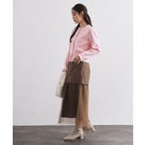 フェイクパールビジューボタンニットカーディガン【洗濯機OK】 | OPAQUE.CLIP | 詳細画像7