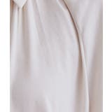 【es】ヴィンテージサテン ボリュームジップブラウス【洗濯機OK】 | OPAQUE.CLIP | 詳細画像4 