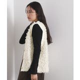 ループヤーンニットベスト【洗濯機OK】 | OPAQUE.CLIP | 詳細画像1