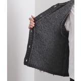 ループヤーンニットベスト【洗濯機OK】 | OPAQUE.CLIP | 詳細画像19