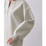 ストレッチメルトンキーネックワンピ【洗濯機OK】 | OPAQUE.CLIP | 詳細画像13