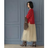 チュールイージーギャザースカート【洗濯機OK】 | OPAQUE.CLIP | 詳細画像18