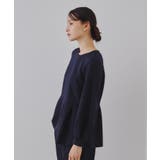 《通勤 セレモニー セットアップ対応》ペプラムブラウス | OPAQUE.CLIP | 詳細画像21 