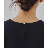 《通勤 セレモニー セットアップ対応》ペプラムブラウス | OPAQUE.CLIP | 詳細画像24 