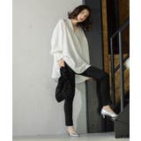 《SS-LLsize》ライクラストレッチスキニーデニムパンツ【洗濯機洗い可】 | OPAQUE.CLIP | 詳細画像1