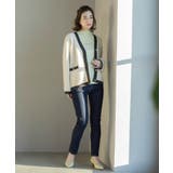 《SS-LLsize》ライクラストレッチスキニーデニムパンツ【洗濯機洗い可】 | OPAQUE.CLIP | 詳細画像16