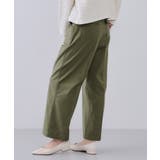 《S-LLサイズ》ストレッチベイカーワイドパンツ【洗濯機洗い可】 | OPAQUE.CLIP | 詳細画像31