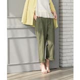 《S-LLサイズ》ストレッチベイカーワイドパンツ【洗濯機洗い可】 | OPAQUE.CLIP | 詳細画像15