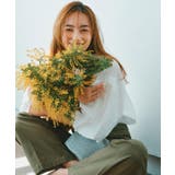 《S-LLサイズ》ストレッチベイカーワイドパンツ【洗濯機洗い可】 | OPAQUE.CLIP | 詳細画像1