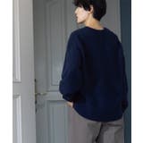 《7color》ふわふわVネックニット【洗濯機洗い可】 | OPAQUE.CLIP | 詳細画像32 