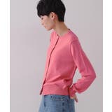 クルーネックニットカーディガン/オーガニックコットン混【UV/洗濯機洗い可】 | OPAQUE.CLIP | 詳細画像43