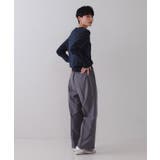 クルーネックニットカーディガン/オーガニックコットン混【UV/洗濯機洗い可】 | OPAQUE.CLIP | 詳細画像50