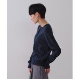 クルーネックニットカーディガン/オーガニックコットン混【UV/洗濯機洗い可】 | OPAQUE.CLIP | 詳細画像53