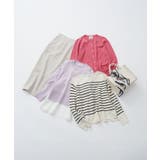 クルーネックニットカーディガン/オーガニックコットン混【UV/洗濯機洗い可】 | OPAQUE.CLIP | 詳細画像58