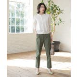 クルーネックニットカーディガン/オーガニックコットン混【UV/洗濯機洗い可】 | OPAQUE.CLIP | 詳細画像10