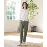 クルーネックニットカーディガン/オーガニックコットン混【UV/洗濯機洗い可】 | OPAQUE.CLIP | 詳細画像11